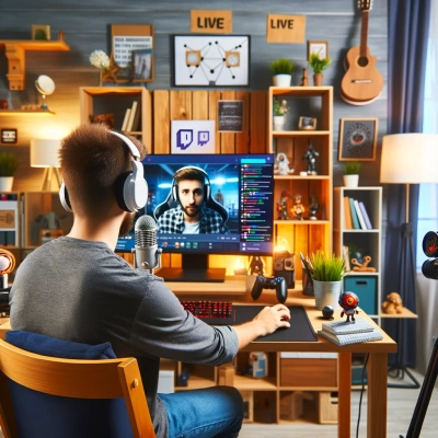 an editor of a streaming video